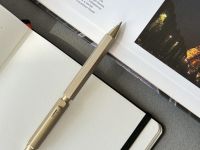 Ручка мультисистемная Rhodia, 3в1 (черн+красн+кар 0,5), корпус Золото