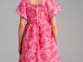 Платье текстильное для девочек