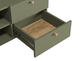 ТВ-тумба подвесная Имин 2-180x36 Оливковый