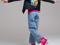 Куртка кожаная для девочек