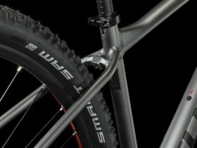 Горный велосипед Cube Aim EX 29, год 2024, цвет Серый-Красный, ростовка 22