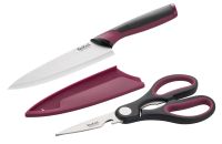 Набор из 2 предметов поварской нож 15 см + ножницы Tefal Comfort K250S225