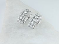 Серьги из белого золота с бриллиантами э4701сг02210925