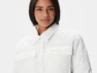 Женская стёганая куртка Lacoste