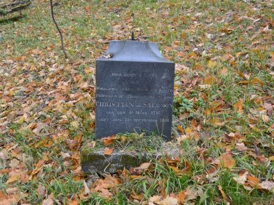 Могила Саломона Х.Х. (1797-1851), хирурга
