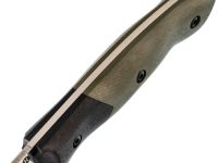 Охотничий нож Honor Baldr, сталь D2, рукоять G10, зеленый