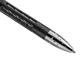 Тактическая ручка Lionsteel Nyala NY FC GYS, корпус карбон/титан, Grey Shine