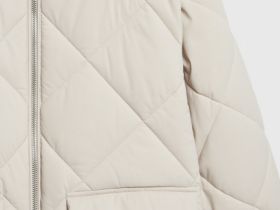 Утеплённая куртка, Бежевый