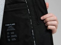 Утепленная куртка с капюшоном