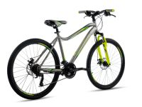 Женский велосипед Stels Miss 5000 MD V020, год 2025, цвет Серый-Зеленый, ростовка 18