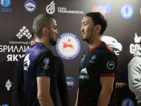 Участники Кубка Ил Дархана по смешанным единоборствам встретились лицом к лицу