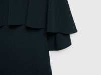 Платье-кейп, Черный