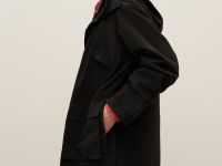 Плащ из водонепроницаемой ткани