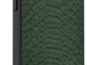 Чехол-накладка Keephone Croco Series для iPhone 14 Pro Max искусственная кожа (темно-зеленый)