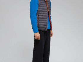 Утепленный стеганый жилет