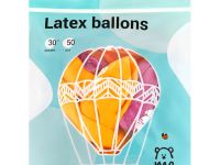 Набор воздушных шаров MESHU "Cute kittens" М12/30 см, 50 шт, пастель, ассорти