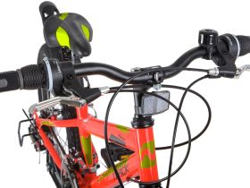 Детский велосипед Novatrack Racer 20 12sp, год 2020, цвет Красный