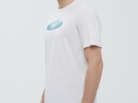 Футболка из хлопка с принтом