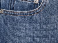 Утеплённые джинсы для девочек, Синий