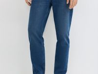 Утеплённые джинсы Slim, Синий