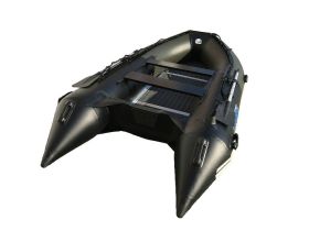 Лодка ПВХ STORMLINE Flexiteek 400 (черно-зеленая/красно-черная) (2024)