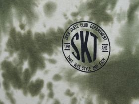 Толстовка с эффектом тай-дай для мальчиков, Зеленый