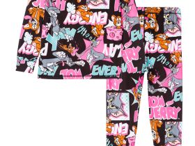 Термокомплект трикотажный для девочек: брюки, толстовка для эпизодического использования