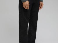 Утепленные джинсы straight fit мужские