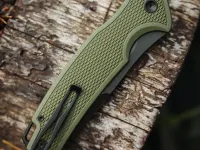Складной нож Mr.Blade Hellcat blackwash, сталь S35VN, рукоять Olive G10