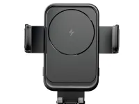 Автомобильный держатель Wiwu CH-321 Almighty Series 15W в воздуховод для смартфона (Black)