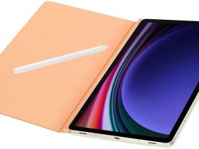 Чехол-книжка Samsung Book Cover Tab S9/S9 FE/S10 FE оранжевый