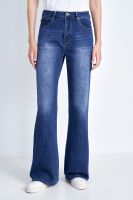 Джинсы flared fit женские