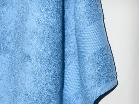 Полотенце махровое Gusto, голубое