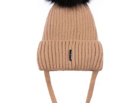 Шапка трикотажная для девочек