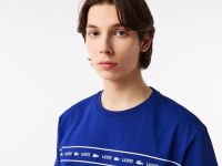 Мужская хлопковая футболка Lacoste