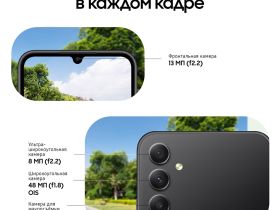 Galaxy A34 6/128 ГБ Чёрный