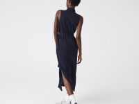Женское платье-поло Lacoste с поясом