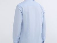 Базовая рубашка Slim, Голубой