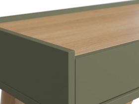 Консоль Торвалль 90x40 Оливковый/Натуральный