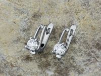 Серьги из белого золота э4712сг07080100