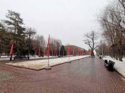 Комплекс застройки пл. Павших Борцов и Аллеи Героев