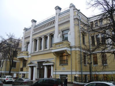 Корпус мужского Коммерческого училища им. Цесаревича Алексея, 1902-1904 гг., 1930-е гг., архитектор А.У.Зеленко