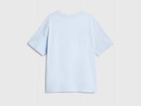 Футболка с принтом для девочек, Голубой