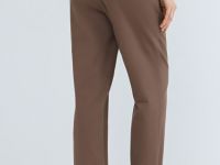 Чиносы с тонким ремнём, Коричневый