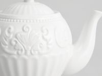 Чайник Белое тиснение/Emboss White