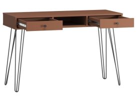 Письменный стол Крейн-1 120x50 Терракотовый/Черный