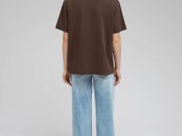 Футболка свободного кроя из хлопка