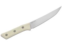 Нож кухонный обвалочный Microtech Kitchen Boning, сталь M390MK, рукоять G10, белый