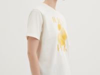 Футболка из хлопка с принтом