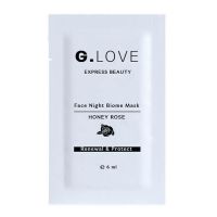 Ночная восстанавливающая маска с лактобактериями и EGF G.Love Face Night Biome Mask Honey Rose - саше 6 мл